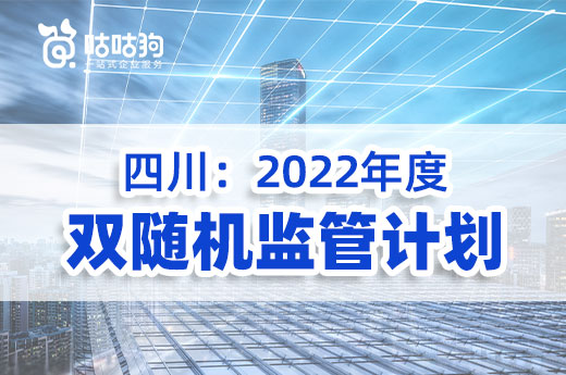 四川住建厅：2022年度“双随机、一公开”监管计划